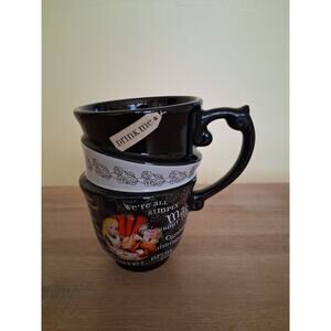 Disney Alice In Wonderland Triple Stacked Mad Hatter Teacup Mug .